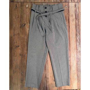 know.one.cares Houndstooth High-Waisted Pants